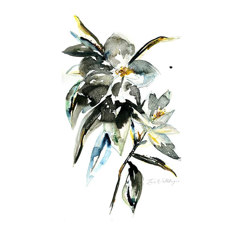 Floral with Gamboge Hue